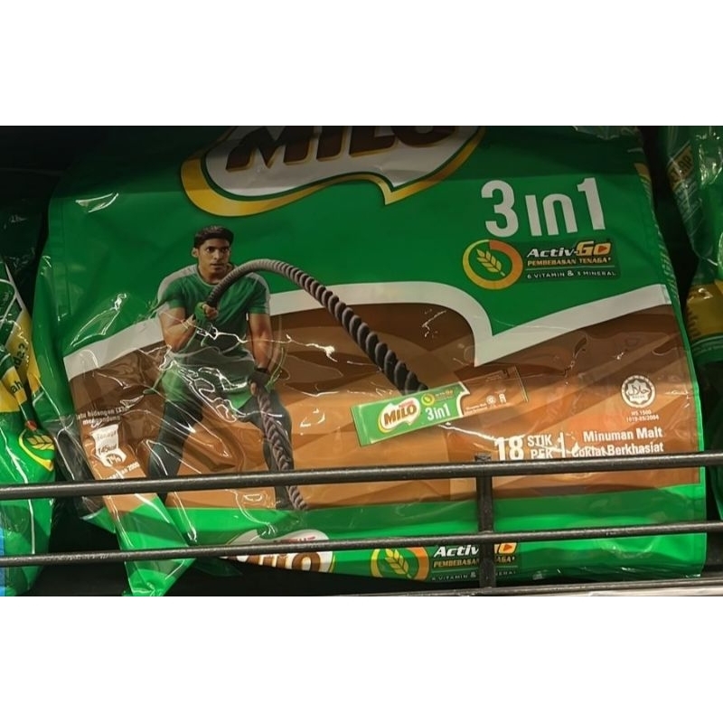 

MILO SACHET 3 IN 1 MALAYSIA