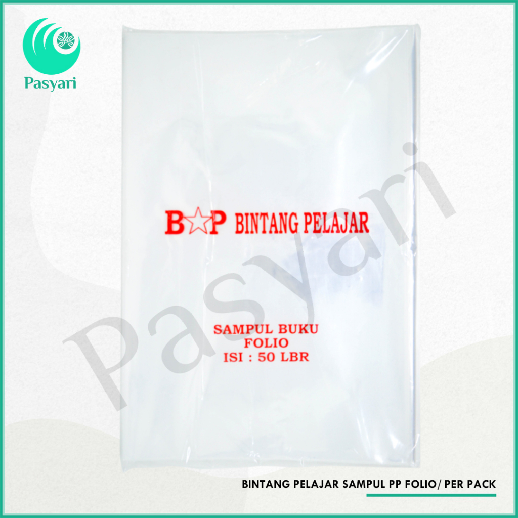 

[PERPACK][UKURAN FOLIO] BINTANG PELAJAR SAMPUL PP FOLIO