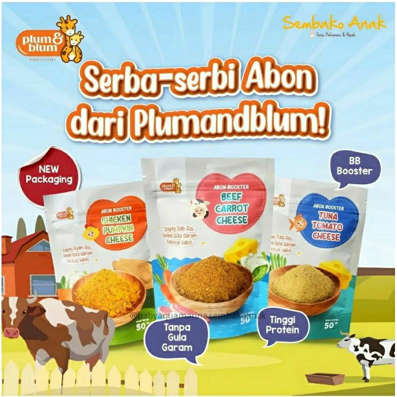 

Plum & Blum Mpasi Abon