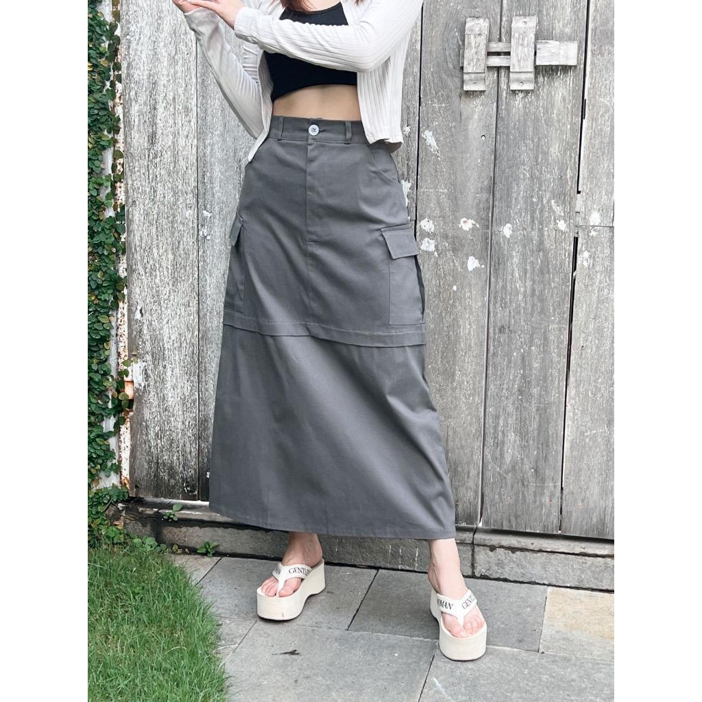 Rok panjang wanita casual