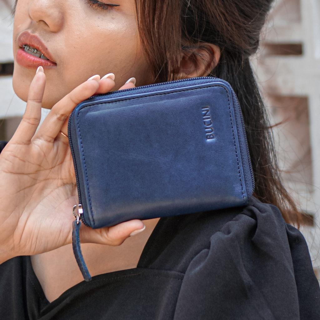 Leather Wallet I Dompet Kulit Wanita BUCINI Nati Multifungsi