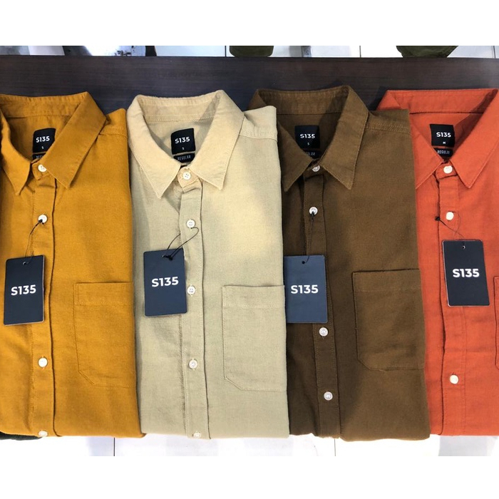KEMEJA LINEN S135