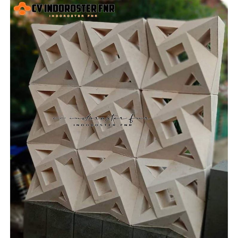 ROSTER BETON/LOSTER MINIMALIS MOTIF KINCIR 1MUKA.