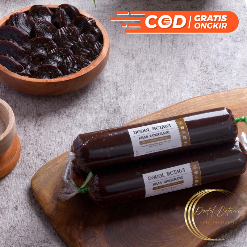 

Dodol Betawi Asli Khas Tangerang 250 gr Halal Fresh