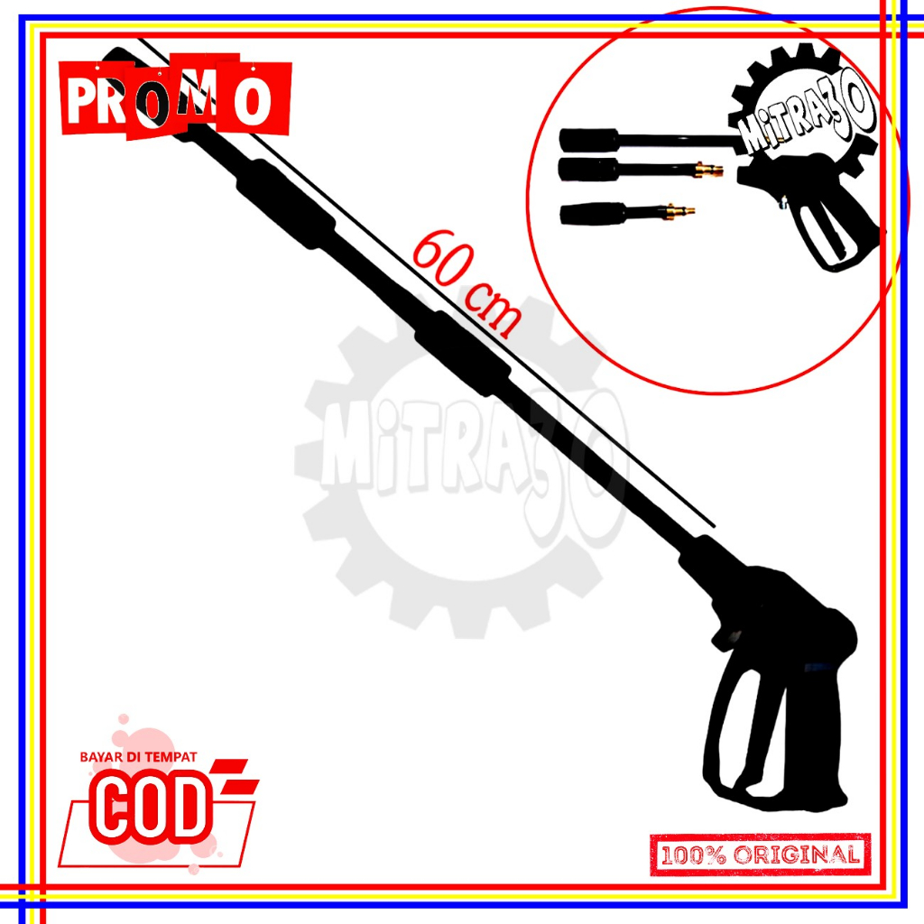 Gun Jet CleanerPatah 3 - Semprotan Mesin jet Cleaner - Semprotan Cuci Mobil