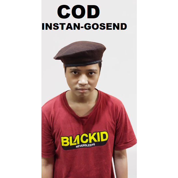 TOPI BARET PRAMUKA SD,SMP,SMA/TOPI PRAMUKA BARET SD SMP  SMA TOPI BARET SMA