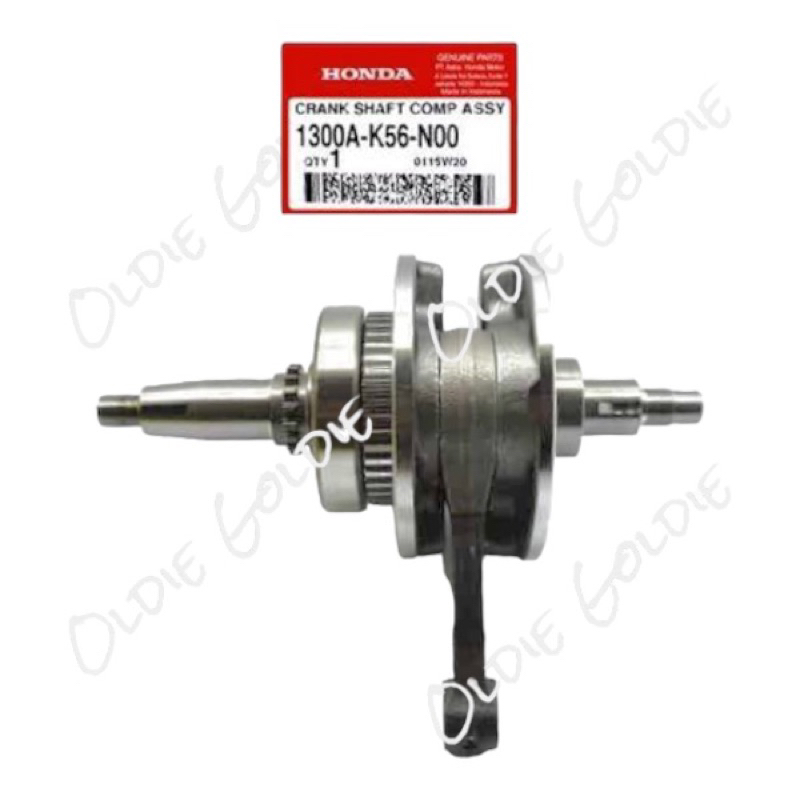 1300A-K56-N00 / 13000-K56-N00 Crankshaft Kruk As Bandul Sonic Supra CB CBR 150 R LED GTR