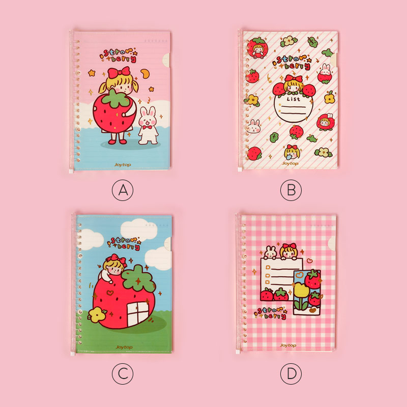 

BINDER STRAWBERRY GIRL/ BUKU BINDER A5 B5