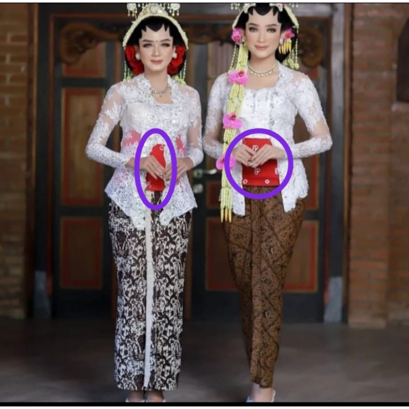 KEBAYA LURIK KUTUBARU | ROK BATIK WIRU | KAIN JARIK BATIK | KEMBEN / JUMPUTAN / ANGKIN / DALAMAN UNT