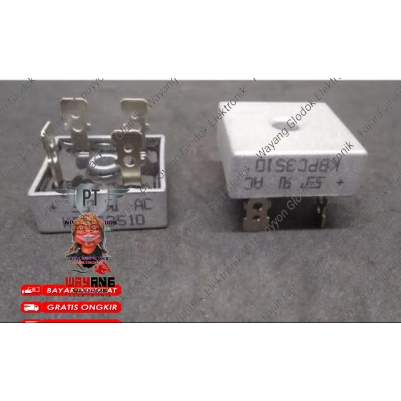 Dioda Bridge Kiprok 3510 SEP/MIC 35 Ampere Original