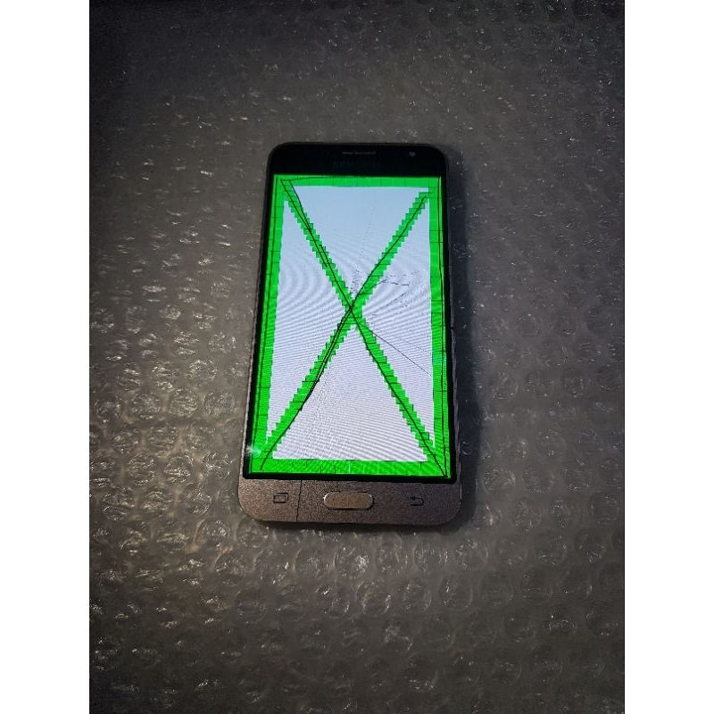 Lcd touchscreen + frame SAMSUNG J3 2016 amoled minus retak original copotan tested