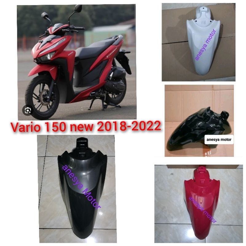 Spakbor depan vario 150 new hitam 2018-2022 Spakbor depan vario 150 new abu grey Spakbor depan vario
