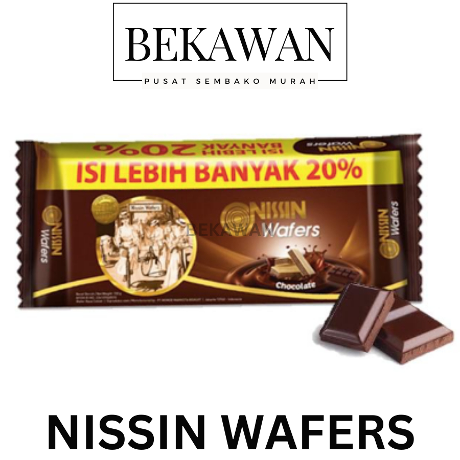 

Nissin Wafer Coklat 110 gram #BEKAWAN