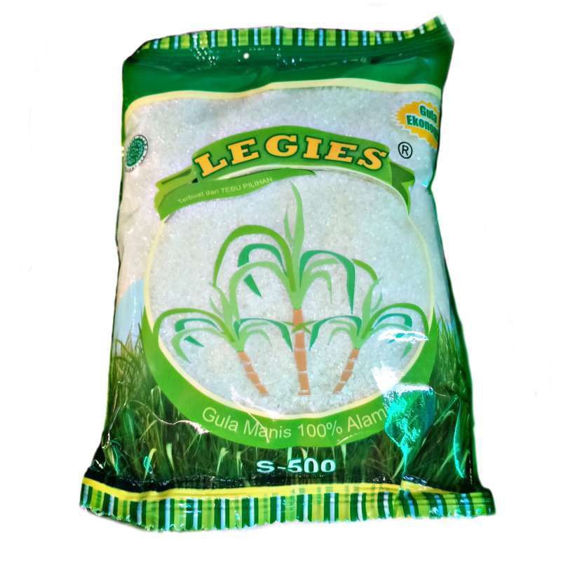 

gula putih kemasan merk(legis)500gr