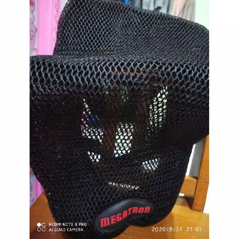 Sarung Jok Jaring Motor Beat Mio Vario Supra Revo Jupiter Vega Warna Hitam