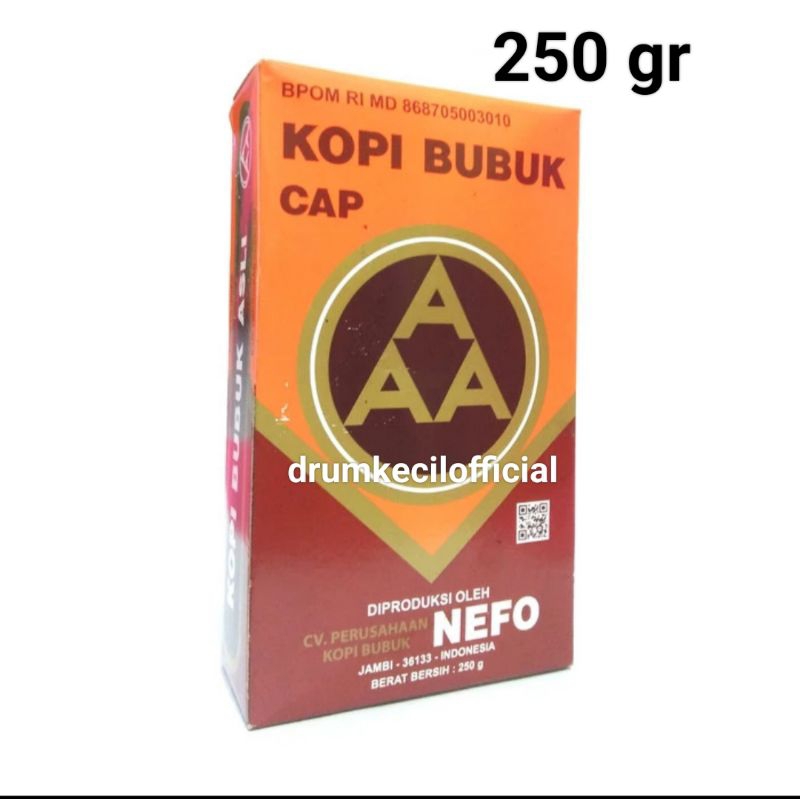 

kopi bubuk aaa jambi 250 gram