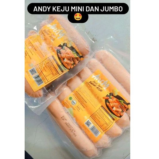 

ANDY SOSIS BAKAR KEJU 500 GR MINI / JUMBO