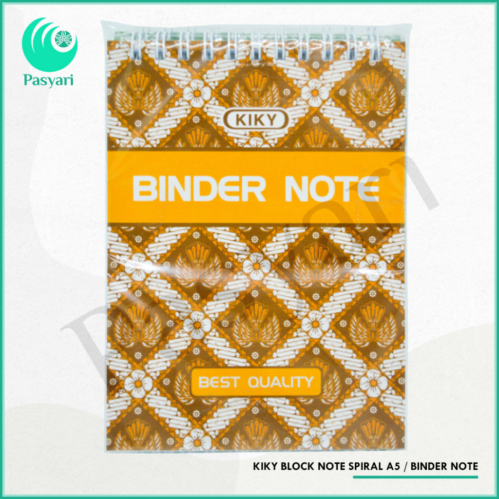 

KIKY BLOCK NOTE SPIRAL A5 / BINDER NOTE