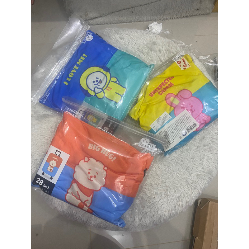 BT21 Luggage Cover/sarung koper (custome)