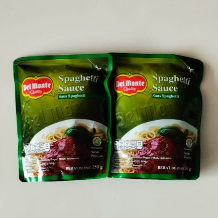 

Del Monte Saus Spaghetti Kemasan Pouch Netto 250gram Spaghetti Sauce Del Monte Halal BPOM