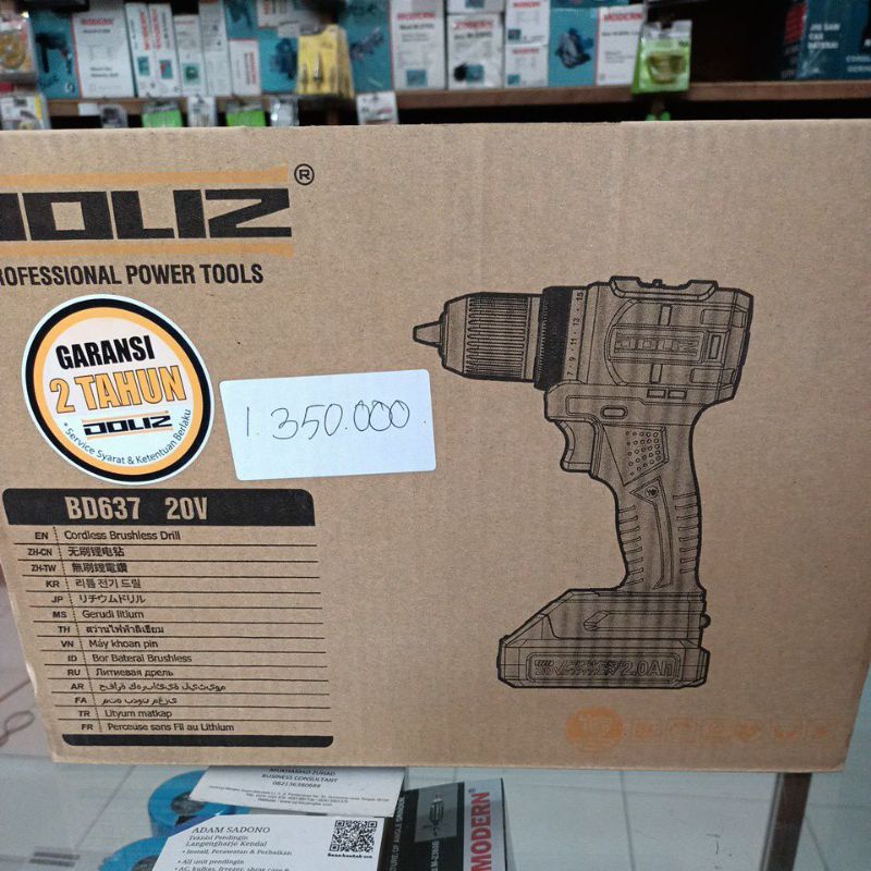 Cordless Drill Doliz BD637