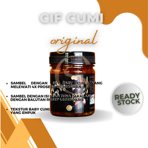 

[Ciferfood] CIf Cumi Original - 150gram