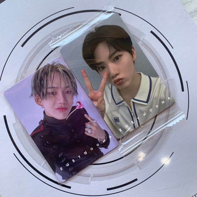 PHOTOCARD PC TREASURE REBOOT POB DIGIPACK JUNKYU HYUNSUK PERMEN CANDY