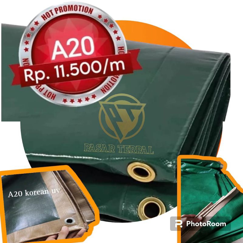 Terpal 4X6 meter A20 KOREA UV, Kualitas terbaik tebal dan kuat