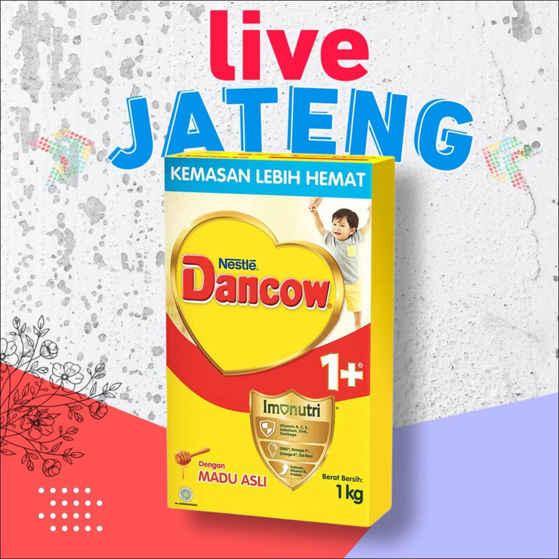 TB - Dancow 1+ 1kg Vanila Susu Bayi