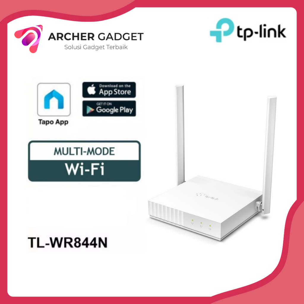 TP-LINK TPLINK TP LINK TL-WR844N TL WR844N 844N 300 Mbps Multi-Mode Wi-Fi Router