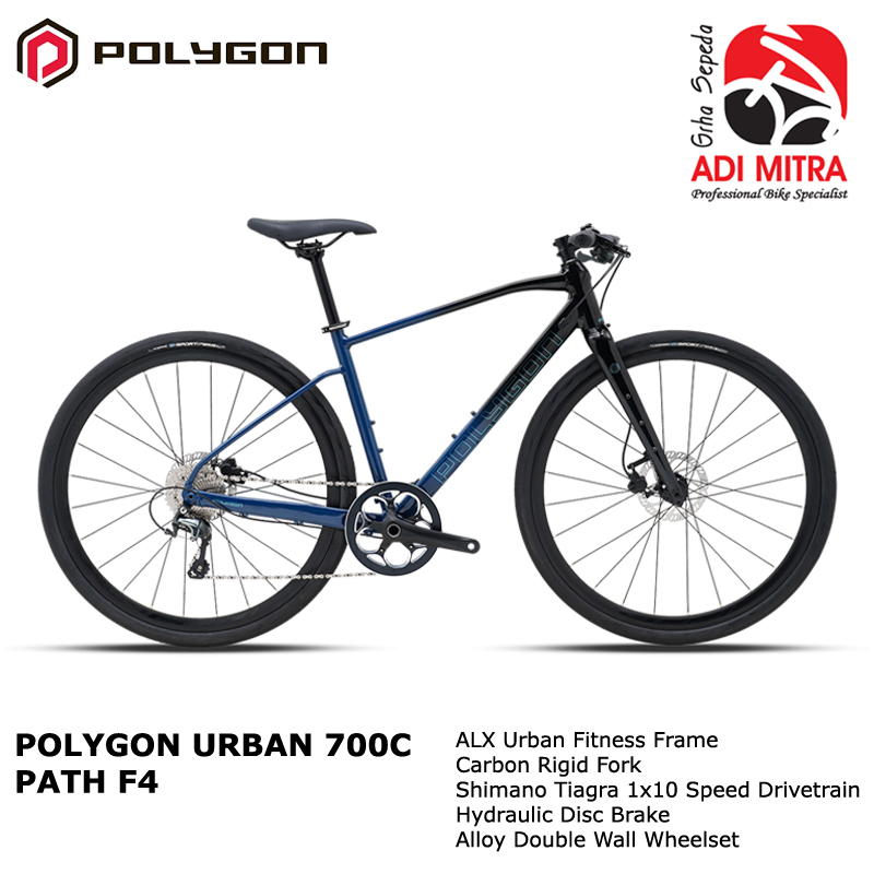 Polygon Path F4 [700C] Sepeda Urban Commuter Bike