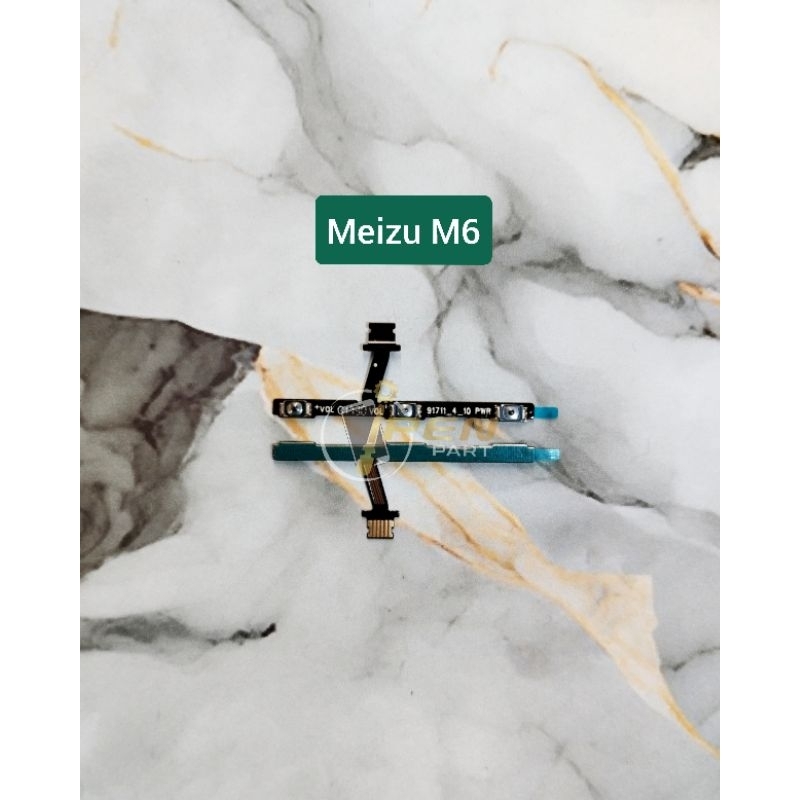 Flexible ON OFF Meizu M6 Tombol Volume Org Fleksibel Switch