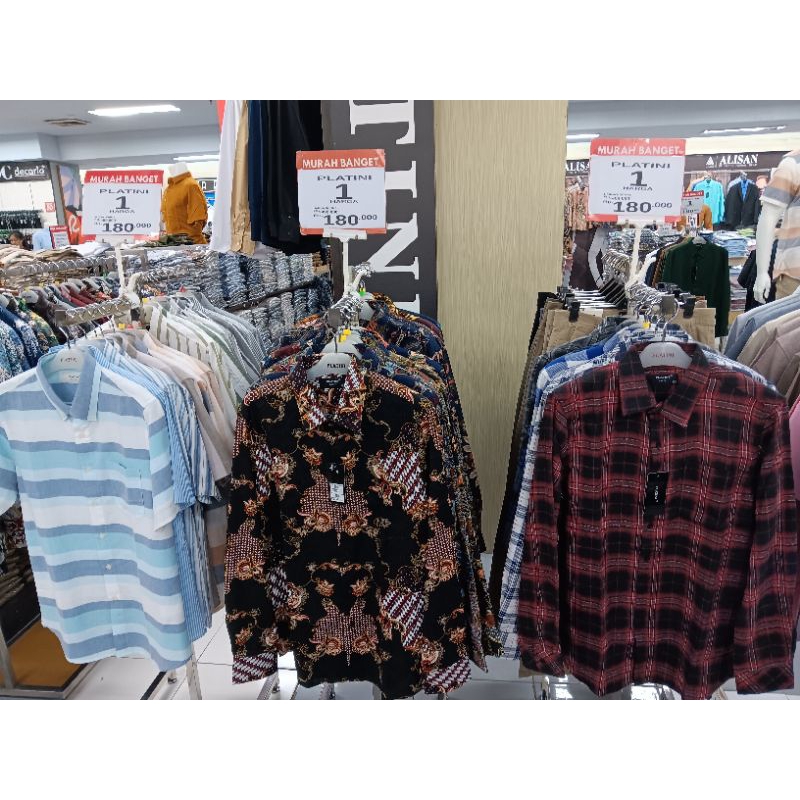 KEMEJA DAN BATIK PLATINI