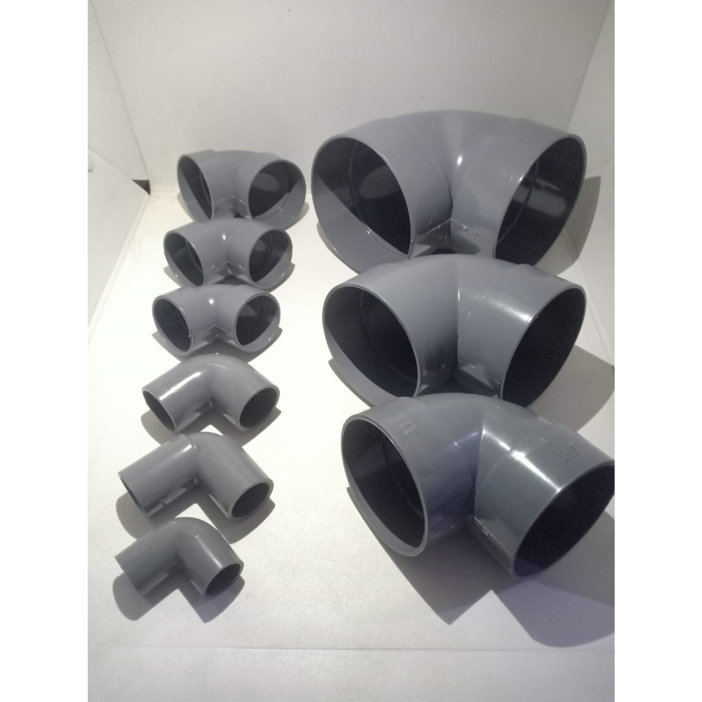 Knie PVC Elbow PVC Knee PVC Elbow L PVC Keni PVC, knee pipa, keni