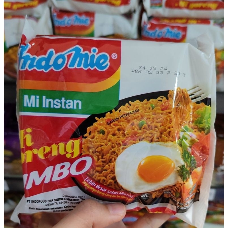 

5 bungkus!! Indomie goreng jumbo/mie goreng jumbo/mi goreng jumbo/fried noodle/mie goreng jumbo ayam panggang original