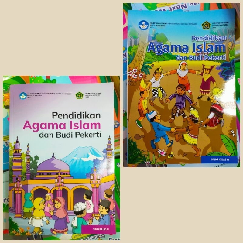 Buku Pelajaran SD : Pendidikan Agama Islam dan Budi Pekerti Kelas 3 dan 6 SD/MI Kurikulum Merdeka Ke