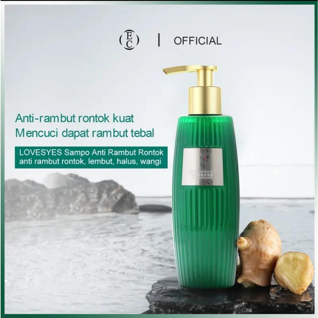 EC SHAMPO - ANTI HAIR LOSS SHAMPOO PERAWATAN RAMBUT RONTOK DAN RUSAK SAMPO EC LOVESYES