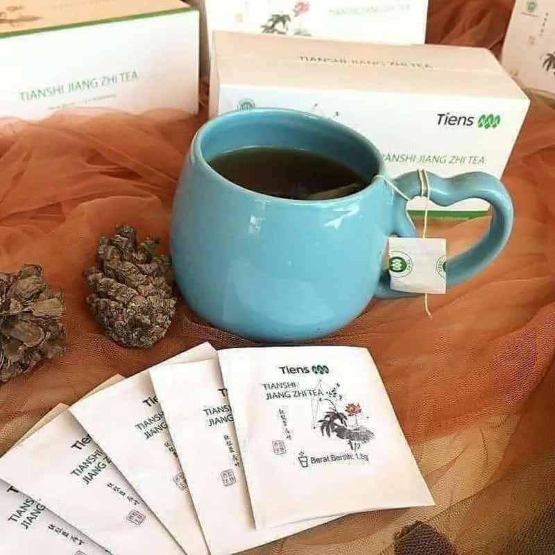 

TERVIRAL DAN TERLARIS Jiang Zhi Tea Minuman Herbal Enceran