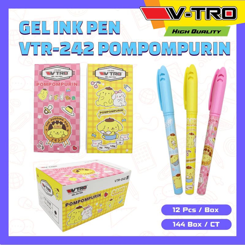 

pen gel VTRO 242 POMPOMPURIN