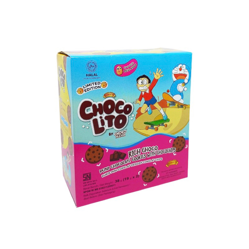 

Chocolito 38g chocochips rich choco original