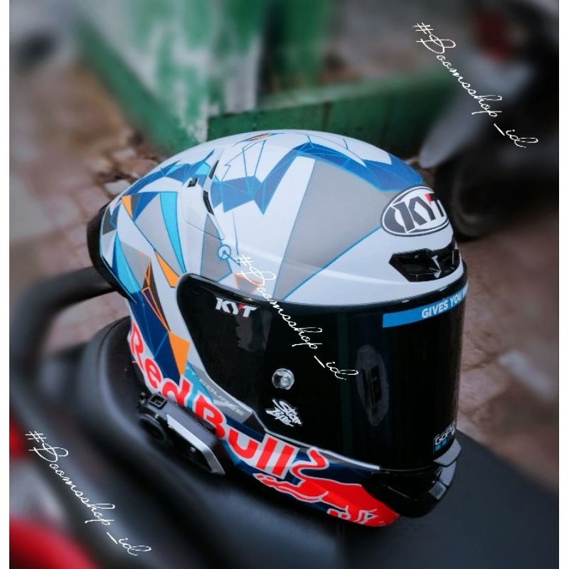 helm kyt ttc repaint WD polespargaro upgrde