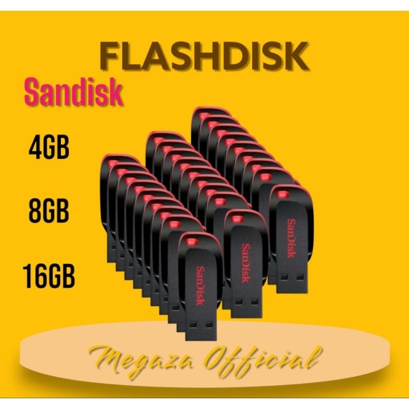 FLASHDISK SANDISK  4GB 8GB 16GB 32GB