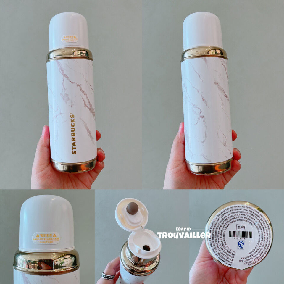 Promo Starbucks China Marbled Fruit Green Tumbler 480ml Collection Original