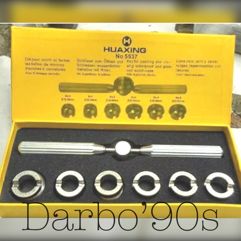 Alat Pembuka Tutup Belakang Jam Tangan Rolex Opener Case Alat Servis Jam Tangan Rolex