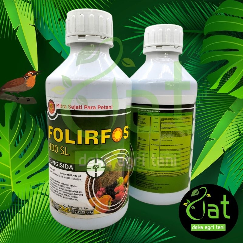FUNGISIDA FOLIRFOS 400 SL 1LITER bahan aktif Asam Fosfit
