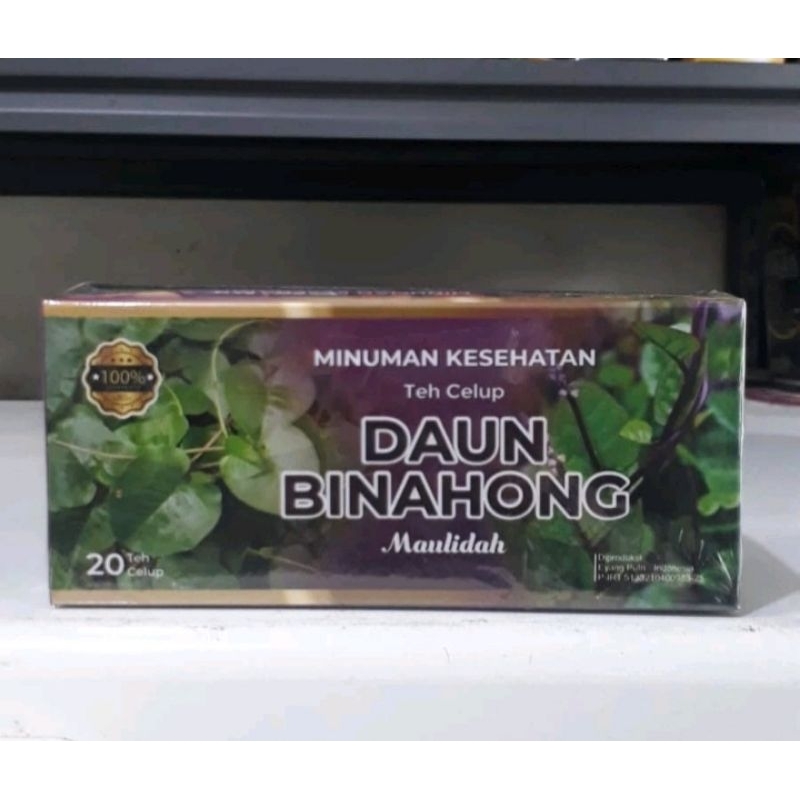 

TEH CELUP ASLI DAUN BINAHONG ISI 20 KANTONG