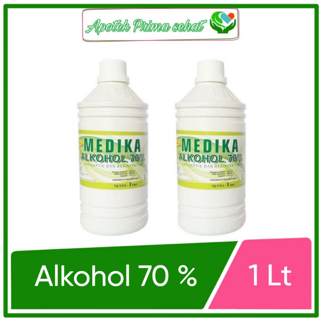 ALCOHOL 70% | ANTISEPTIK | ALKOHOL | 1 LITER