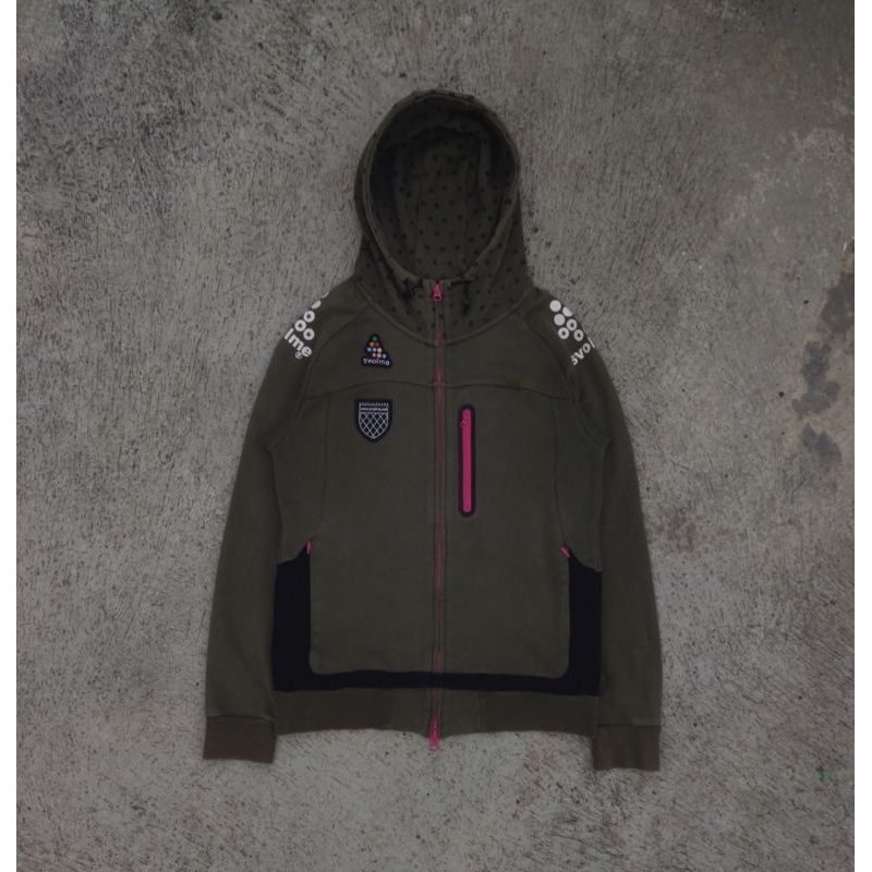 Hoodie Svolme Hijau Army