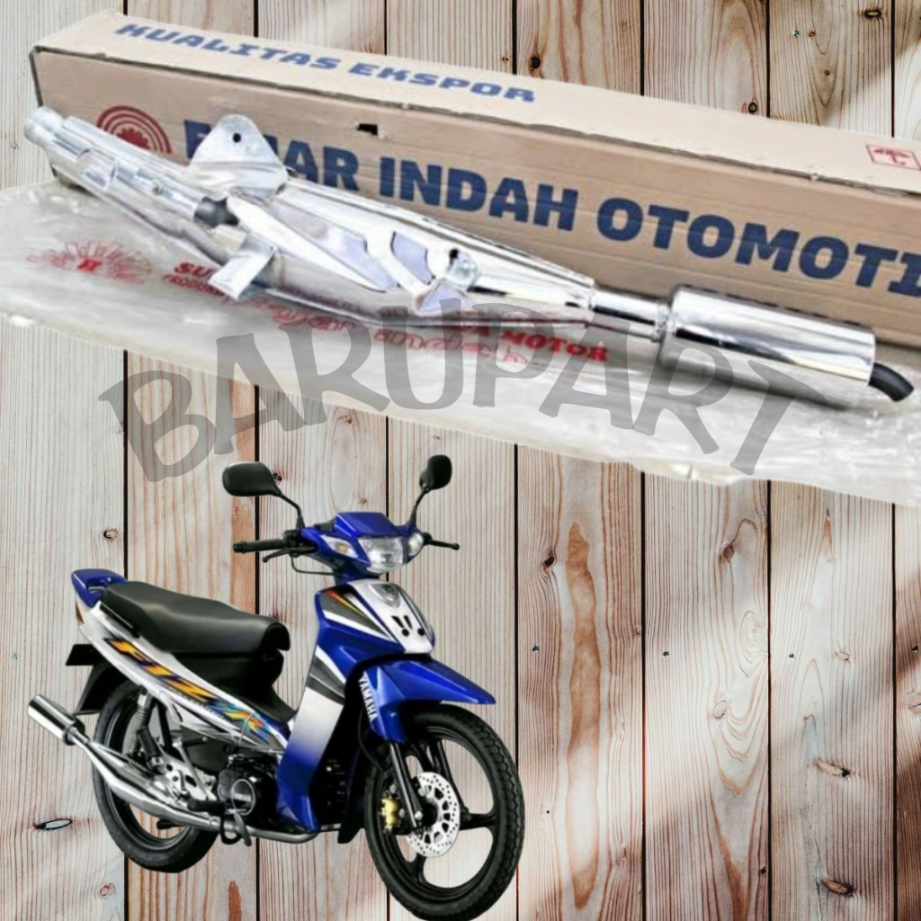 Knalpot Yamaha F1zr F1 ZR Foswan Force 1 Model Standar Original