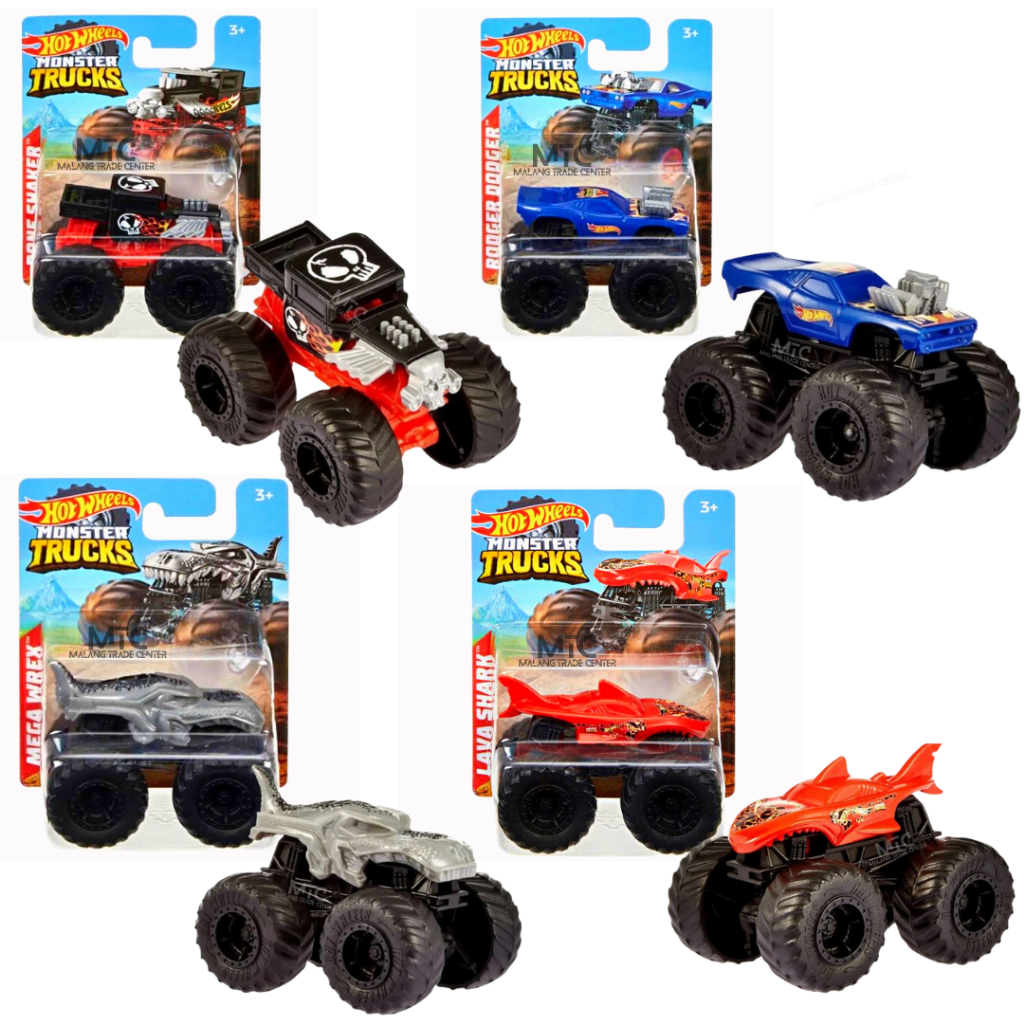 Monster Trucks Original Skala 1:70 Value Asli Mattel